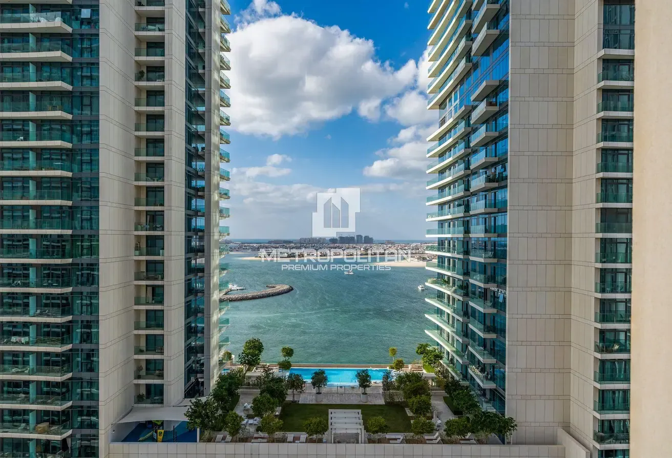 Palm and Marina View I Vacant I Furnished By Emaar