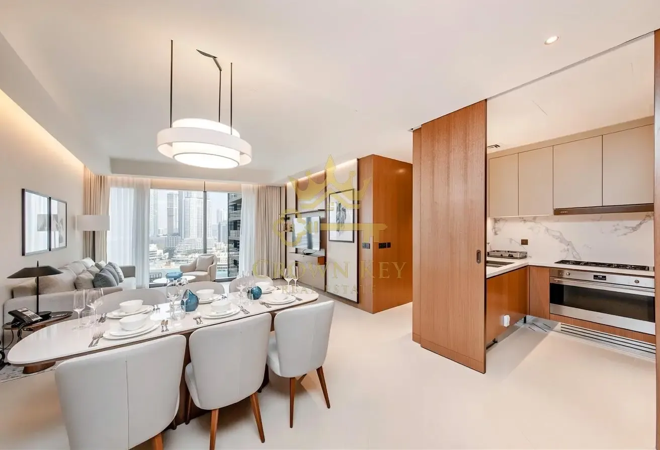 Furnished 3BR | Burj Khalifa View | Vacant Now