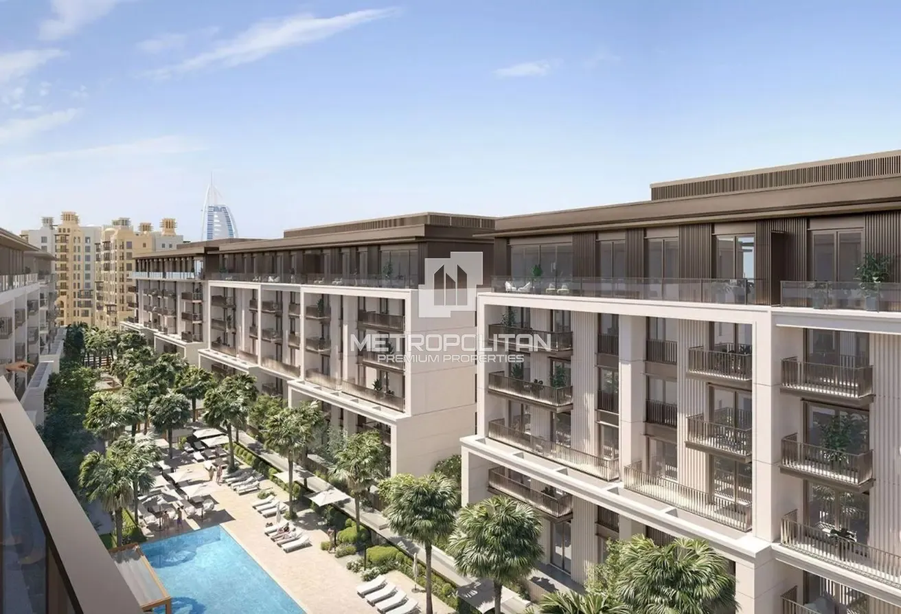 Luxury Living with Burj Al Arab and Sea Views