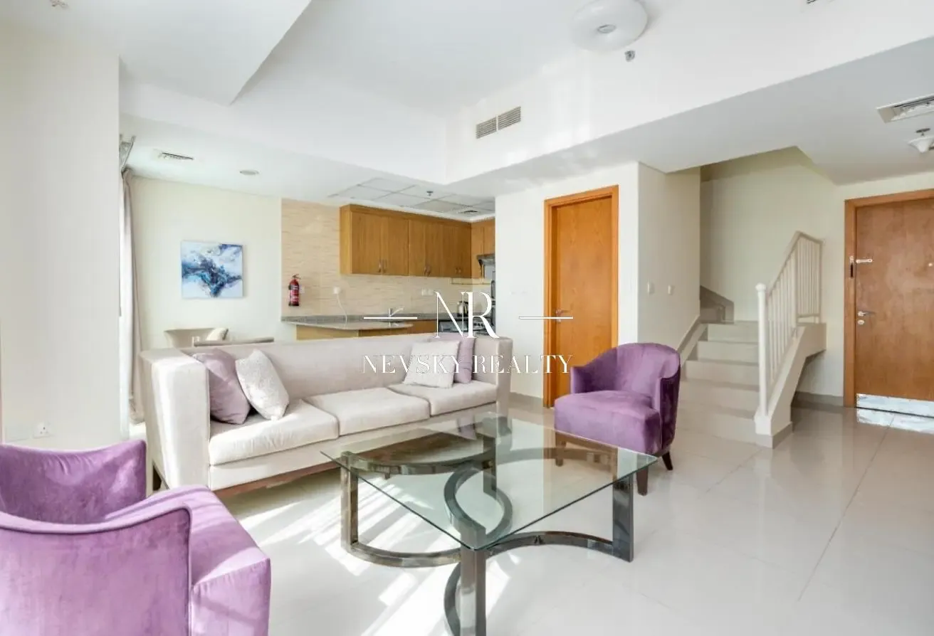 Fully Furnished 2BR | Podium Level | Near Metro