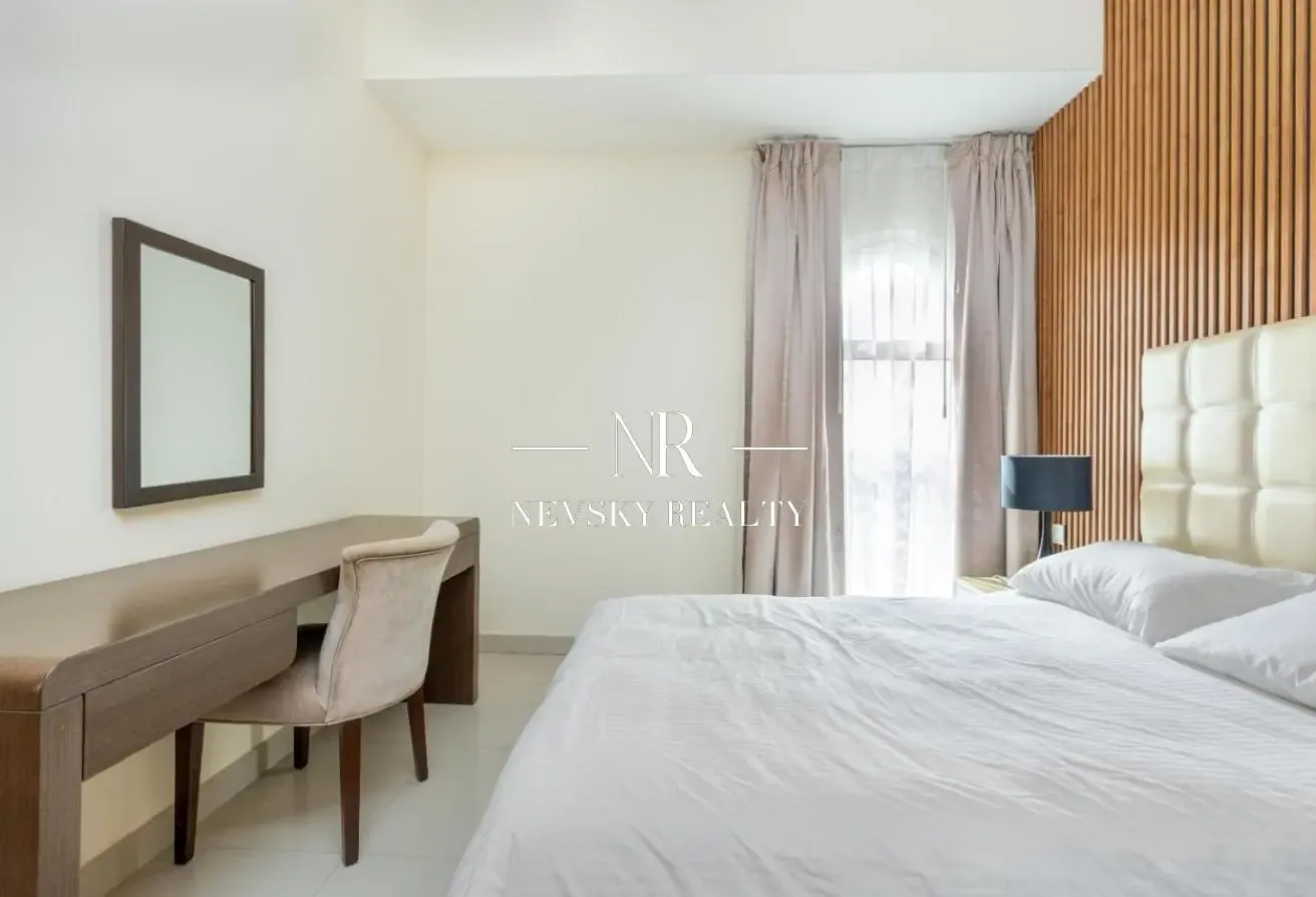 Fully Furnished 2BR | Podium Level | Near Metro