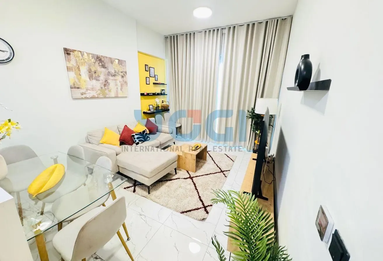 Furnished 1BR | Near Metro | Pool View