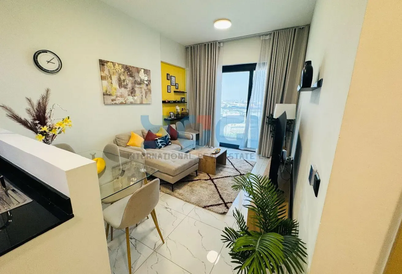 Furnished 1BR | Near Metro | Pool View