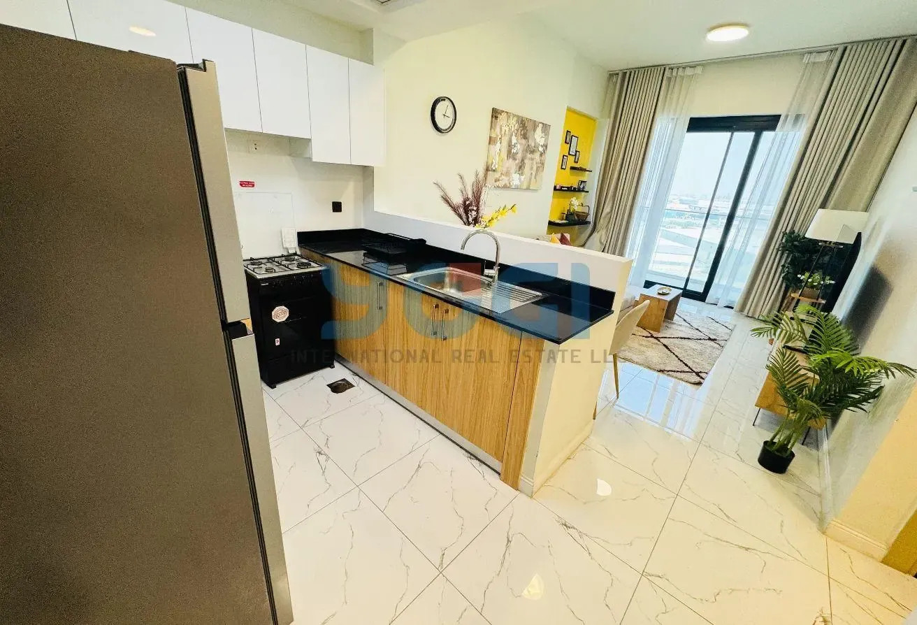 Furnished 1BR | Near Metro | Pool View