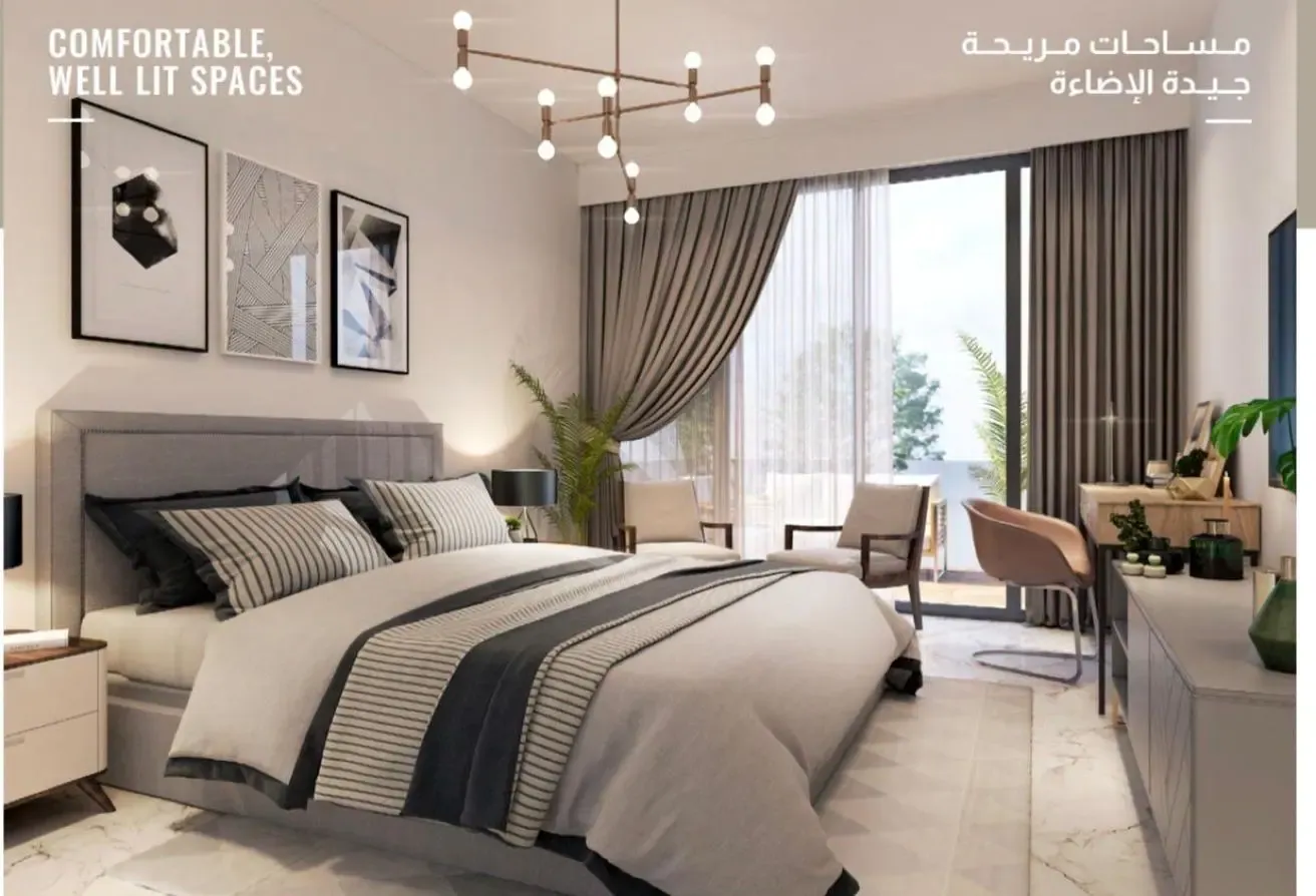 Fully Furnished Studio | High Floor | Balcony
