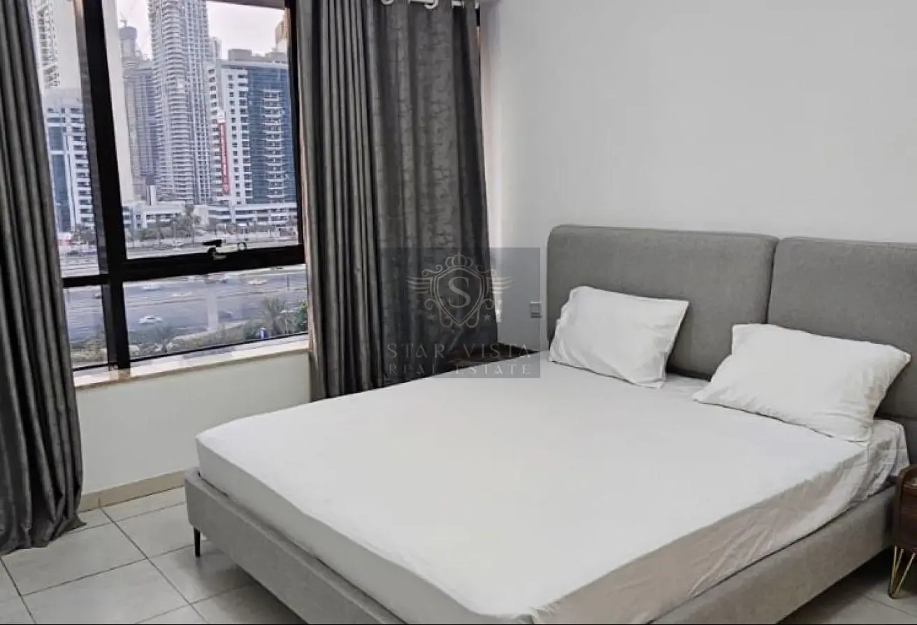 Spacious | Furnished | 6 cheques | Equipped Bright
