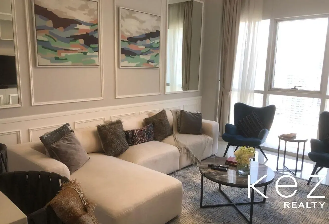 High-Floor | Fully Upgraded 1BR | Balcony