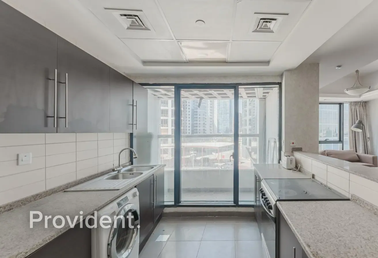 Furnished Studio | Near Metro | Balcony