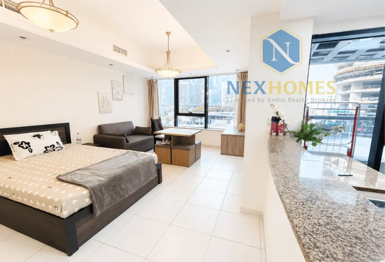 Bright Studio | Semi-Closed Kitchen | 5 Min Metro