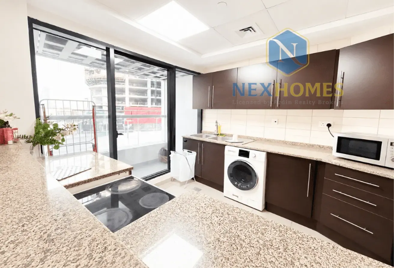 Bright Studio | Semi-Closed Kitchen | 5 Min Metro