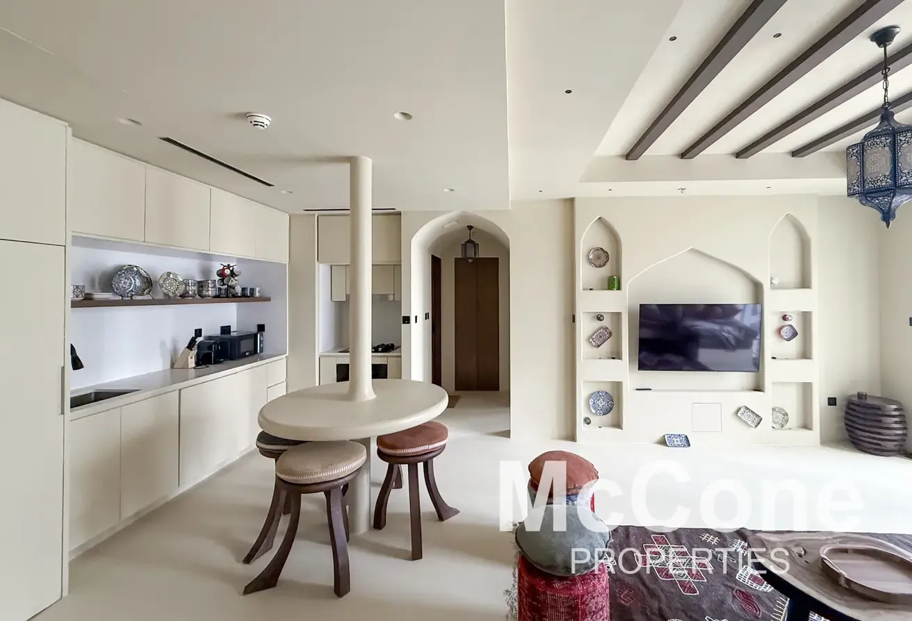 Furnished | Unique Interior | Low Floor
