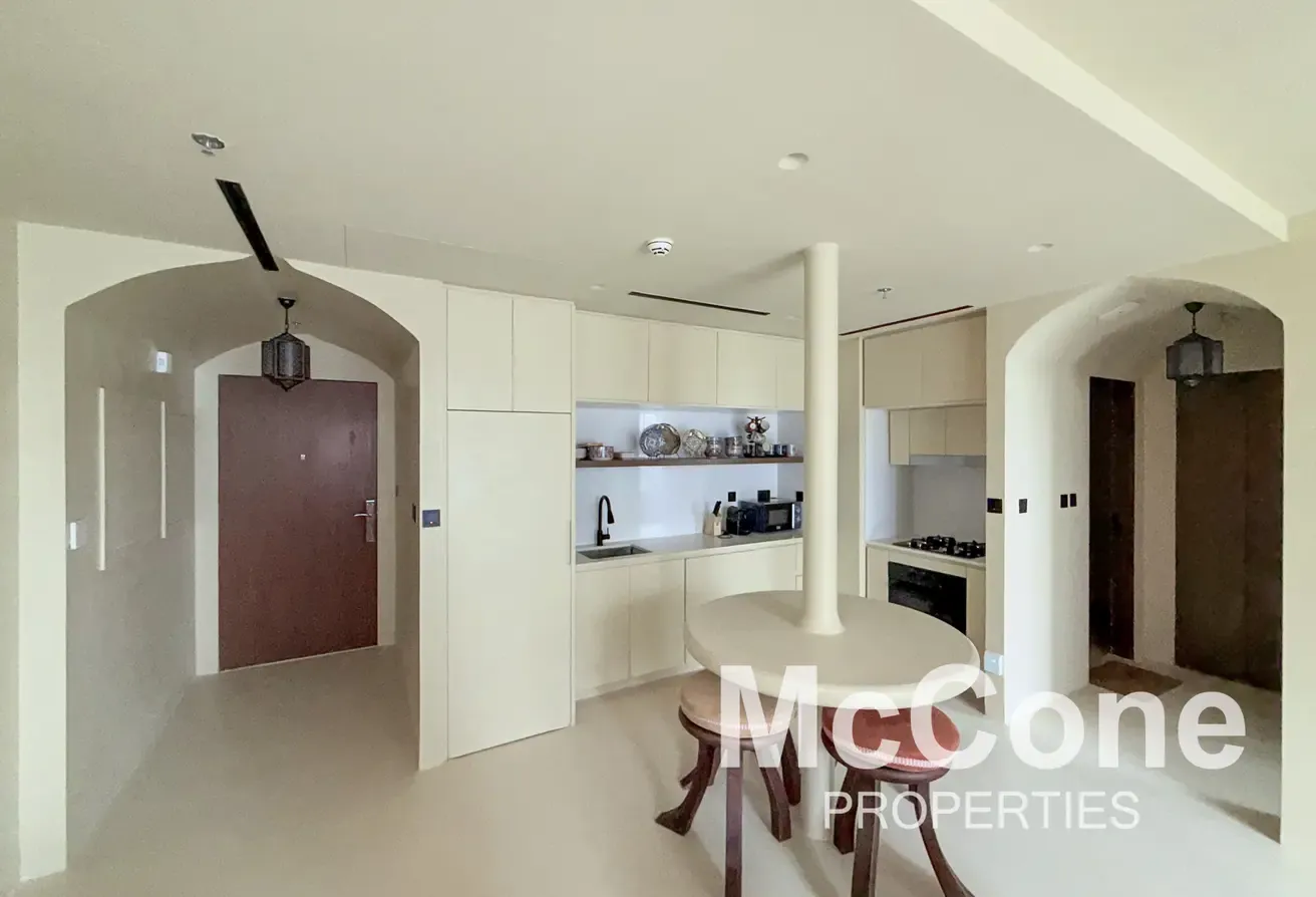 Furnished | Unique Interior | Low Floor