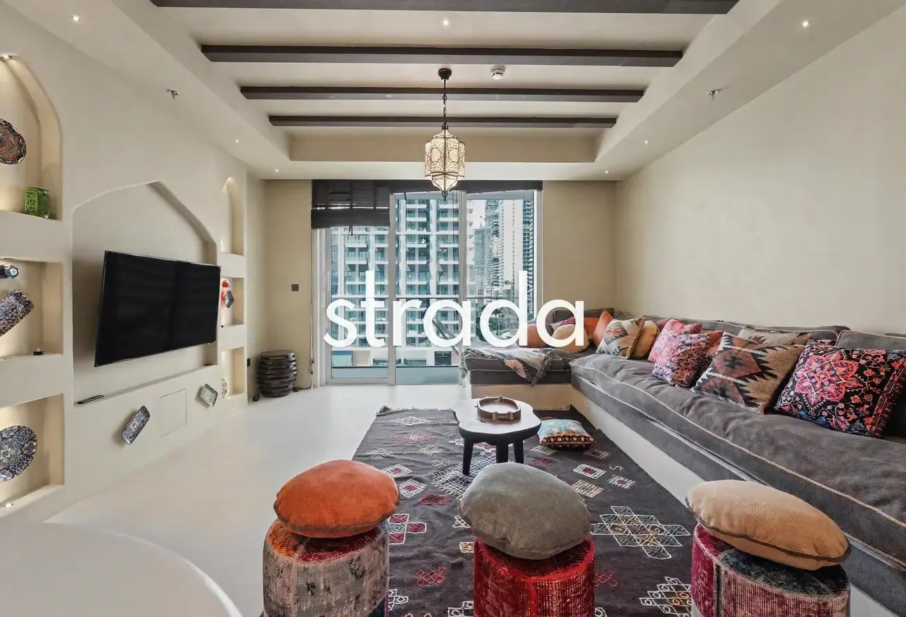 Moroccan finishing | Partial marina views | vacant