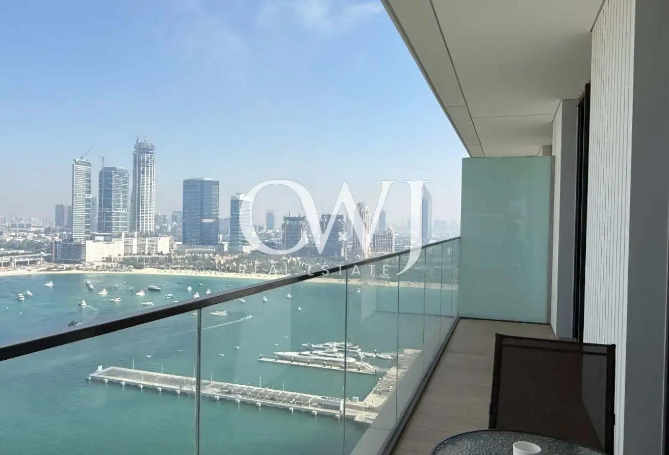Vacant | Furnished | High Floor | Palm View
