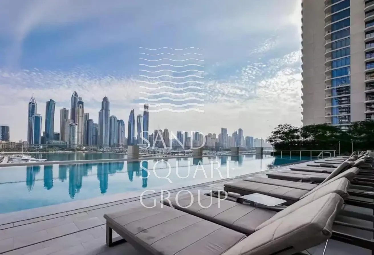 Furnished 1BR | Private Beach | Sea View