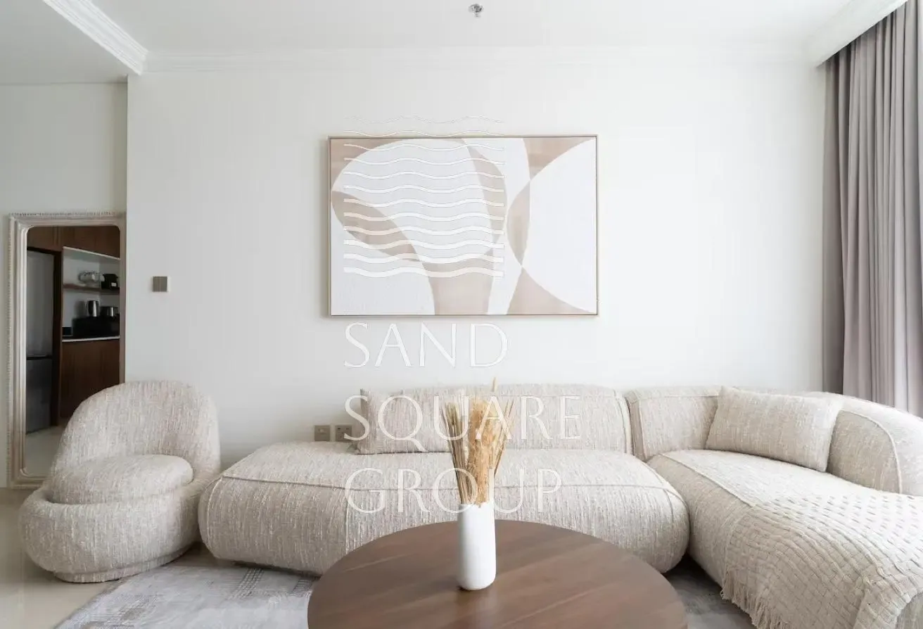Furnished 1BR | Private Beach | Sea View