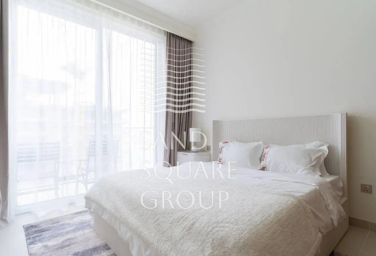Furnished 1BR | Private Beach | Sea View