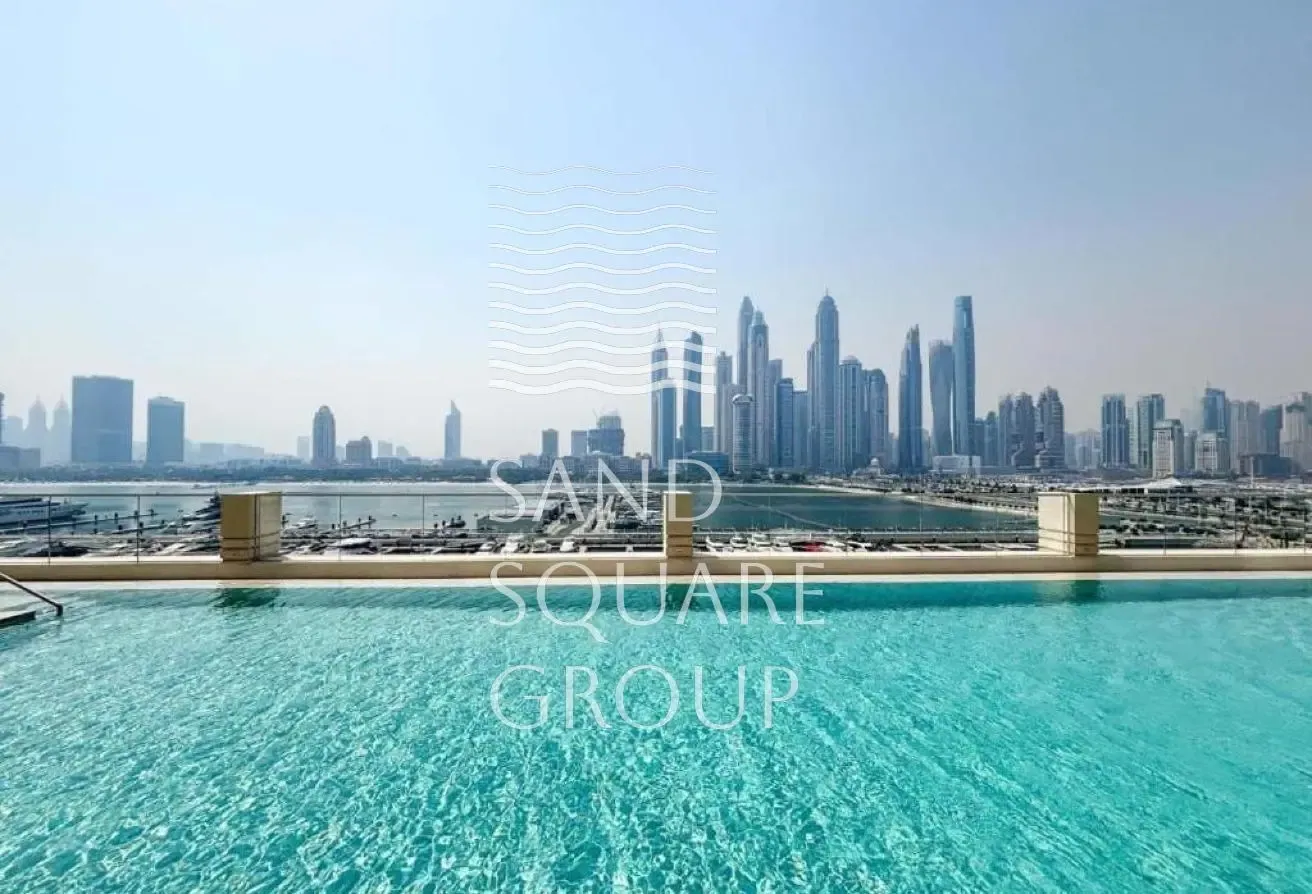 Furnished 1BR | Private Beach | Sea View