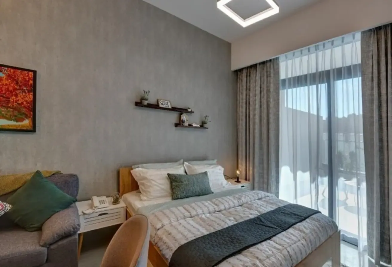 Spacious studio with big terrace| Fully furnished