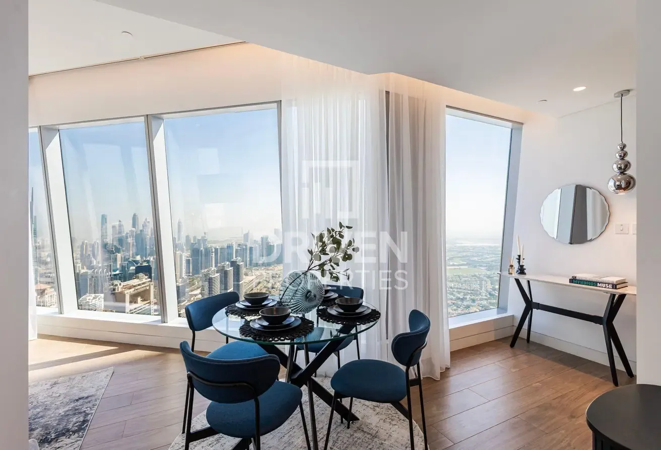 High Floor | High End Finishing and Vacant