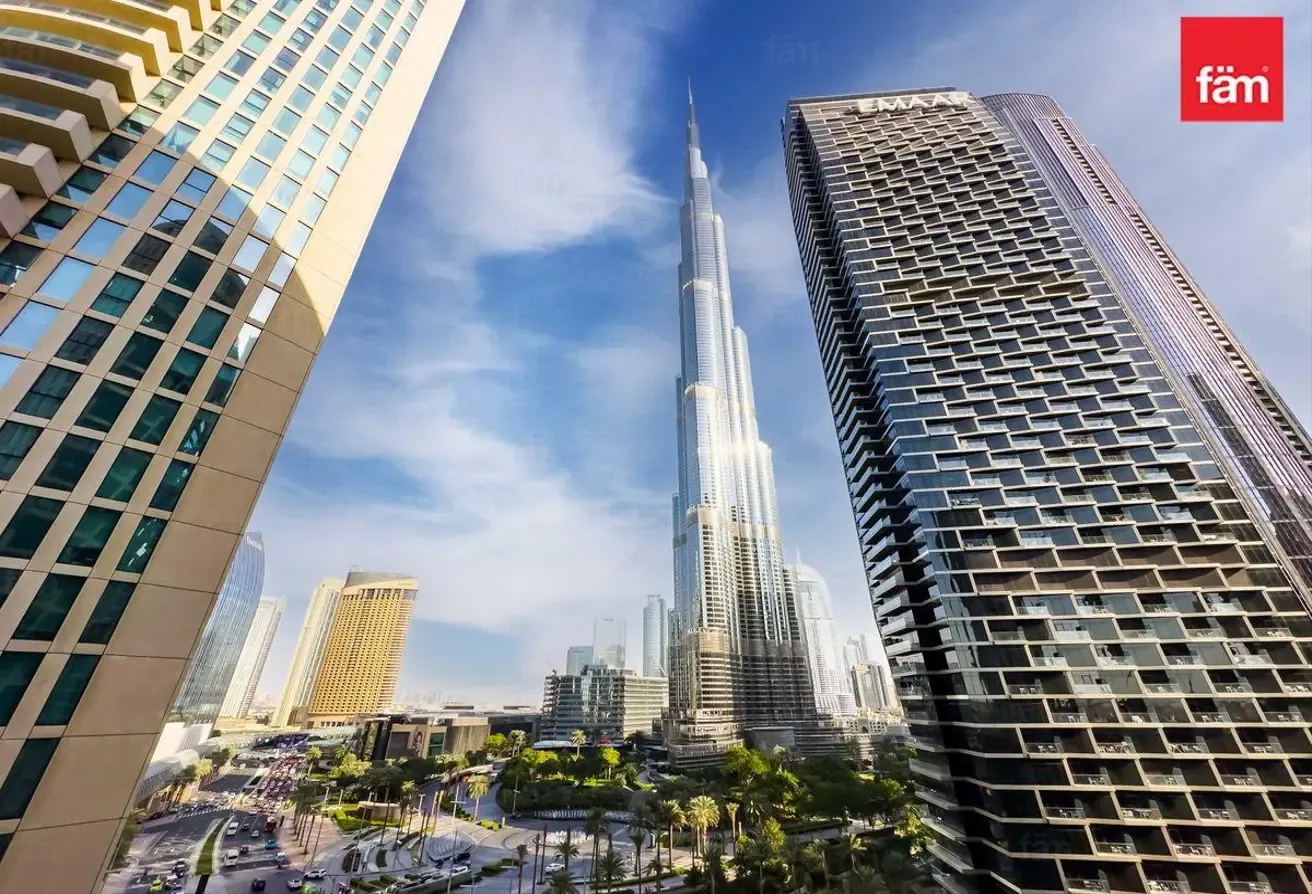 Full Burj Khalifa View | Chiller Free | Big Layout