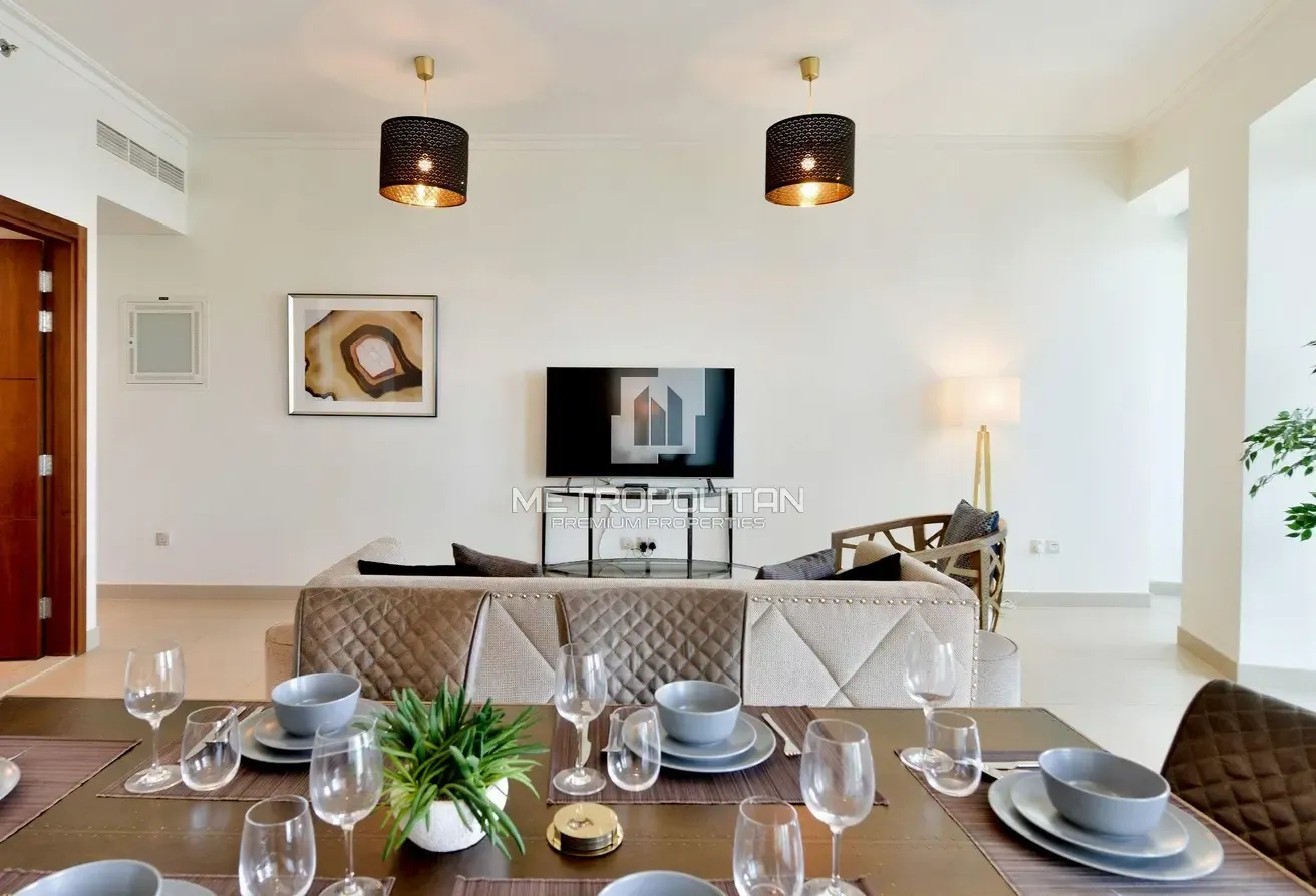 High Floor | Fully Furnished | Facing Sea