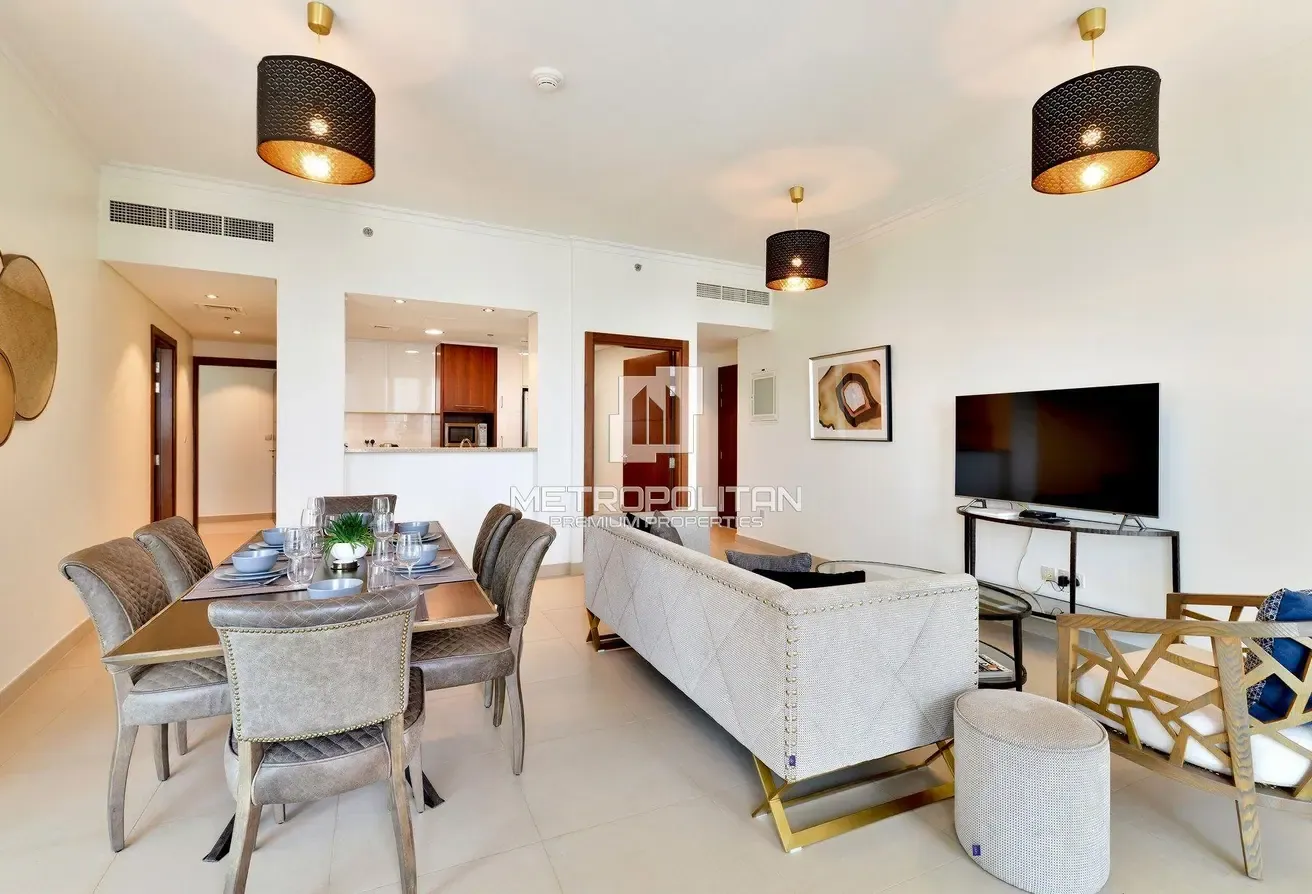 High Floor | Fully Furnished | Facing Sea