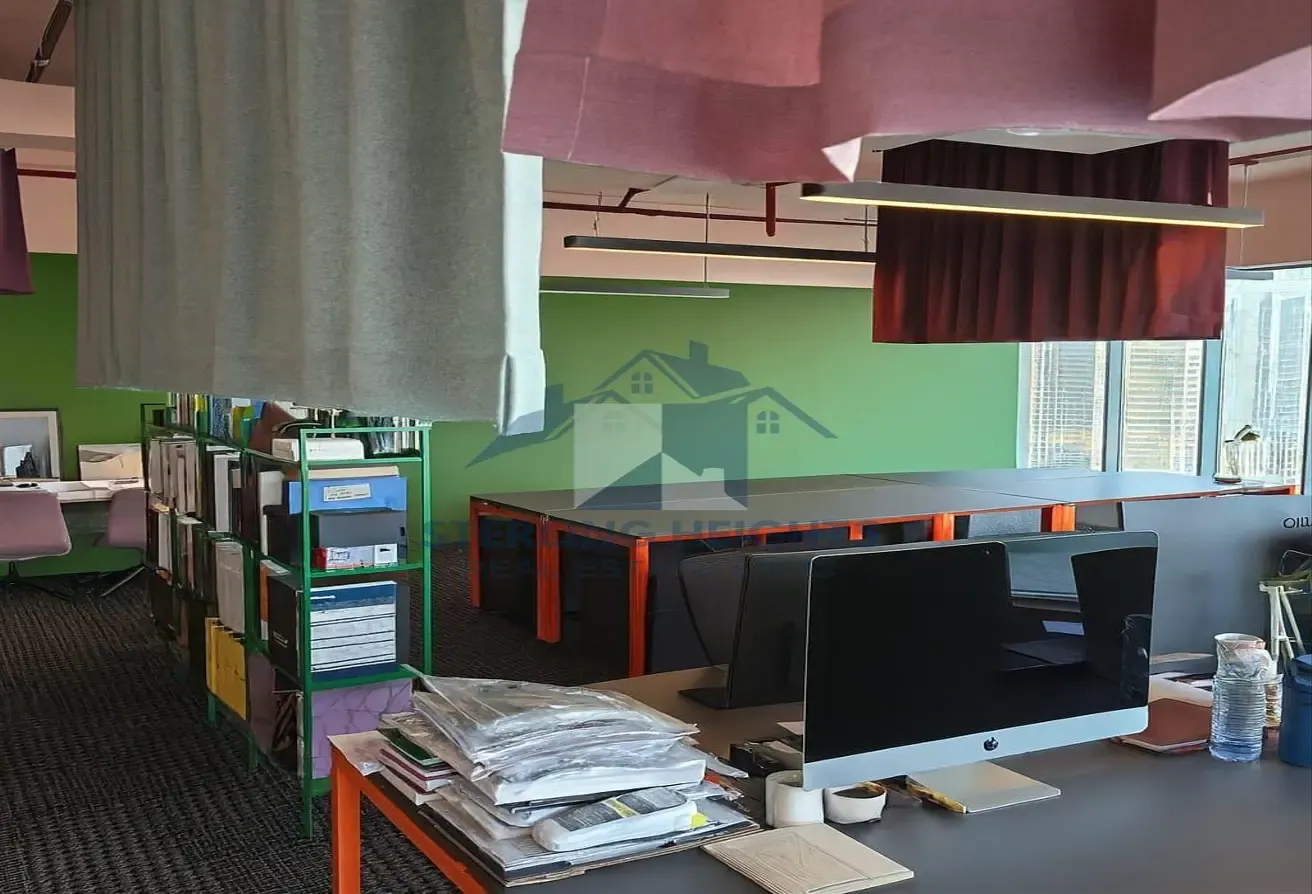Exclusive | Fully Fitted Office | Burj & Canal View | Rented /High ROI Investment