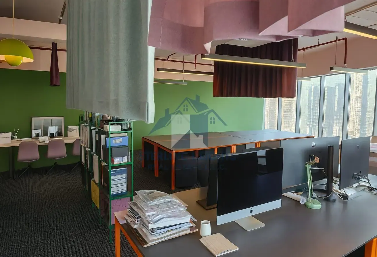 Exclusive | Fully Fitted Office | Burj & Canal View | Rented /High ROI Investment