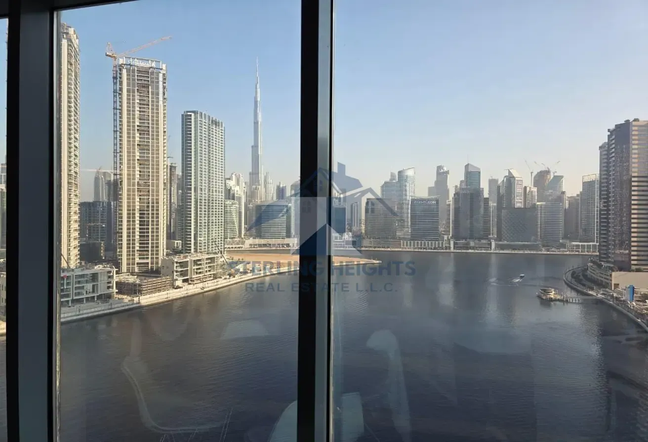 Exclusive | Fully Fitted Office | Burj & Canal View | Rented /High ROI Investment