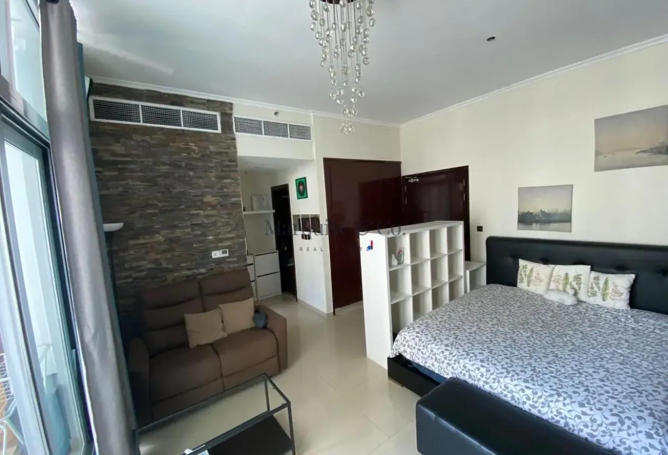 Spacious, Vacant and Furnished Studio
