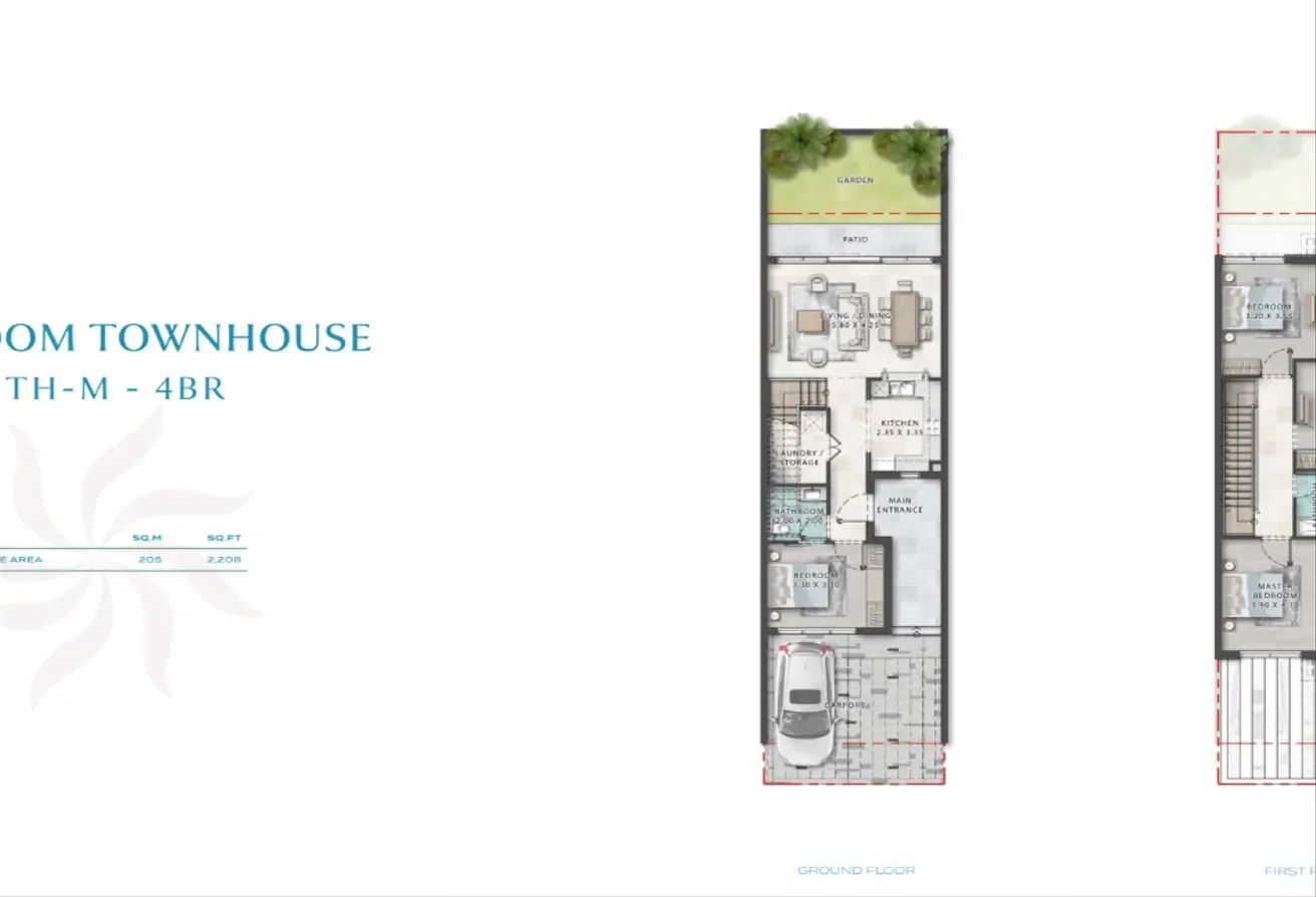 4 BED TOWNHOUSE IN DAMAC ISLANDS | ISLAND LIVING