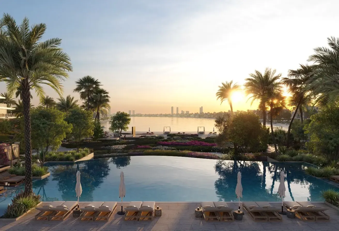 Palm Central 4BR Townhouse | Coastal Luxury Living