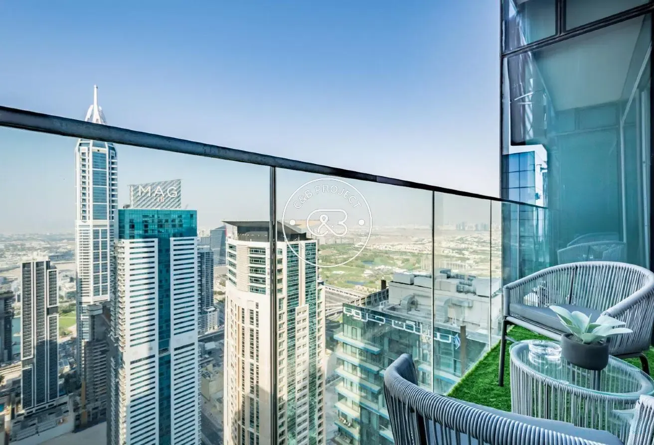 Elegant 1BR | Fully Furnished | City View