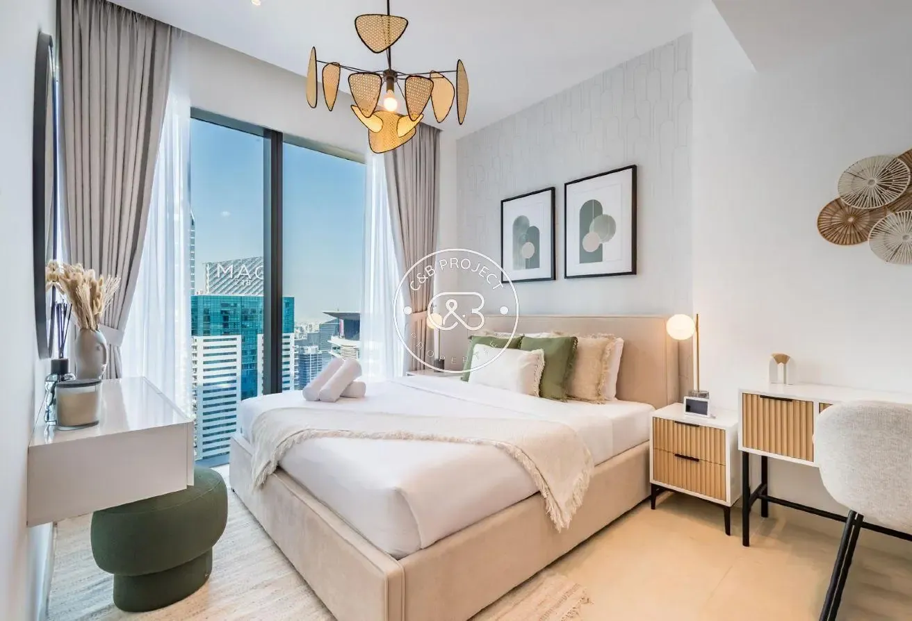 Elegant 1BR | Fully Furnished | City View