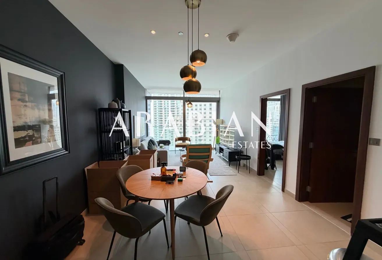 Elegant 1BR | Marina Views | Fully Furnished