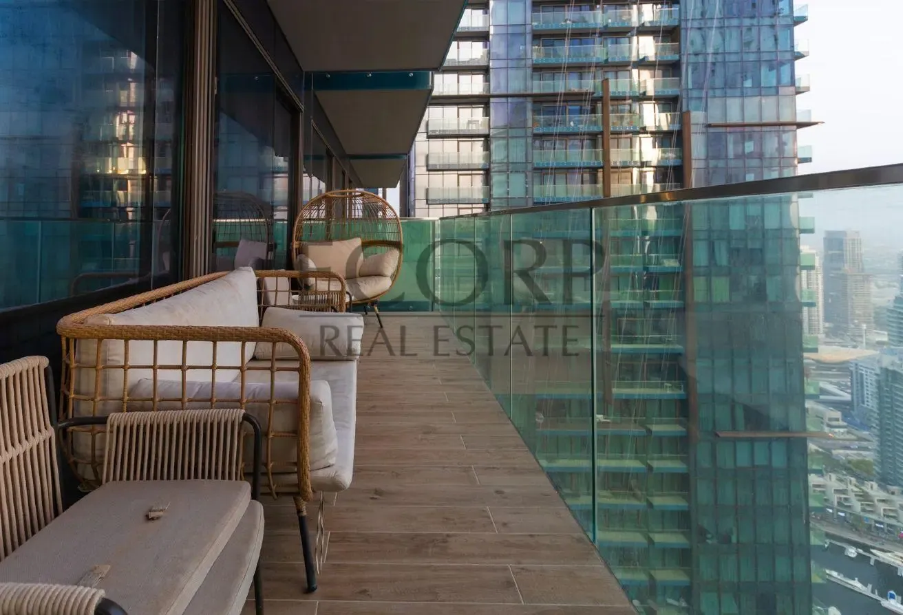 High-Floor | Full Marina View | Fully Furnished