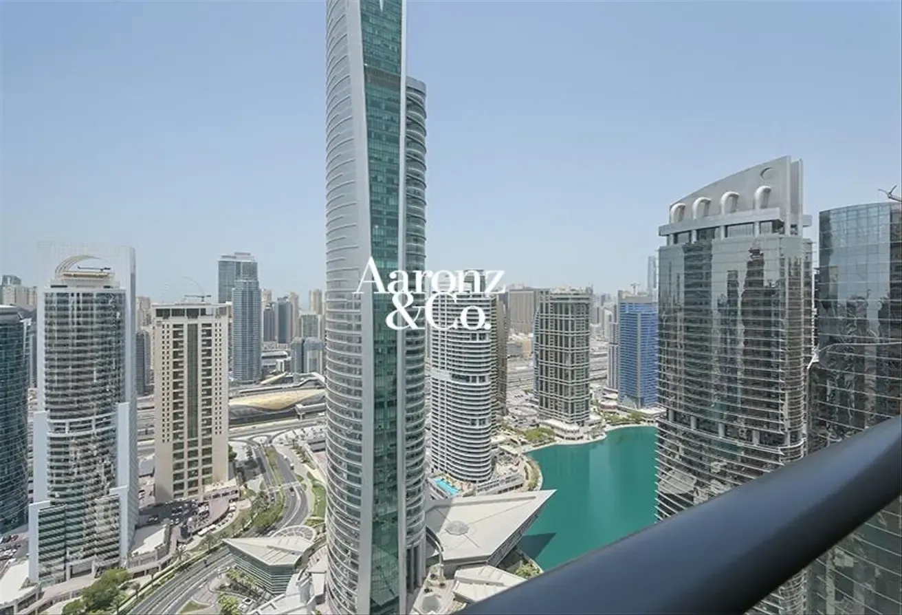Almas and Lake View | Dubai Eye View | High Floor