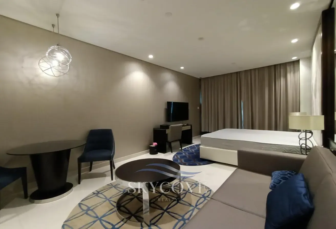 Studio with Balcony | Fully Furnished | 12 Cheques