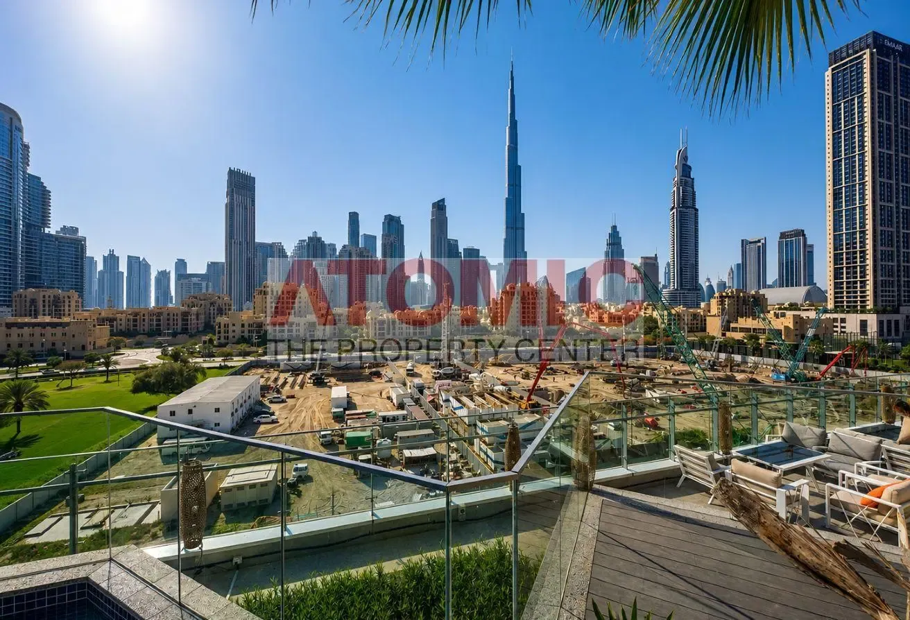 Burj View I Spacious Studio Apartment I Large Size