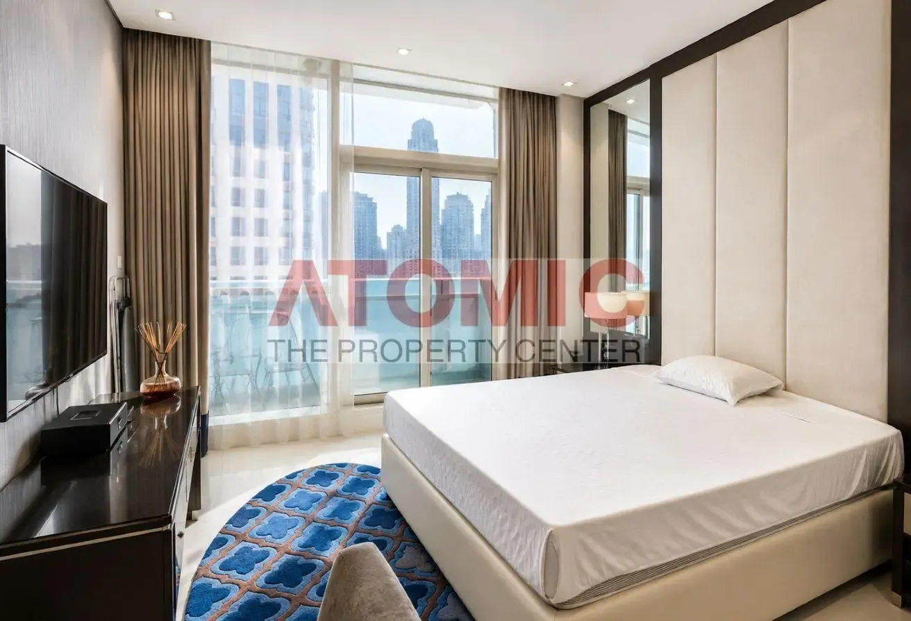 Burj View I Spacious Studio Apartment I Large Size