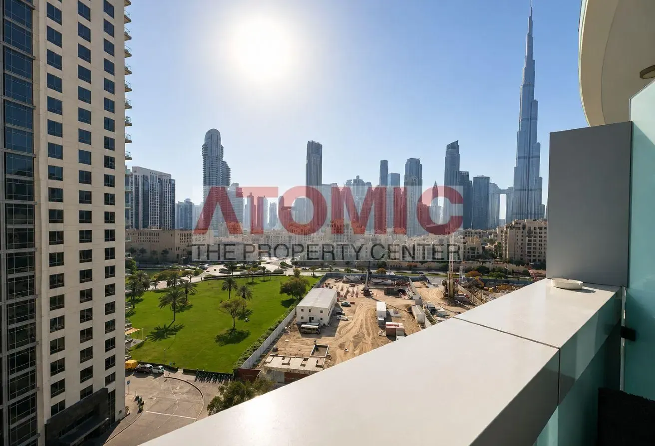 Burj View I Spacious Studio Apartment I Large Size