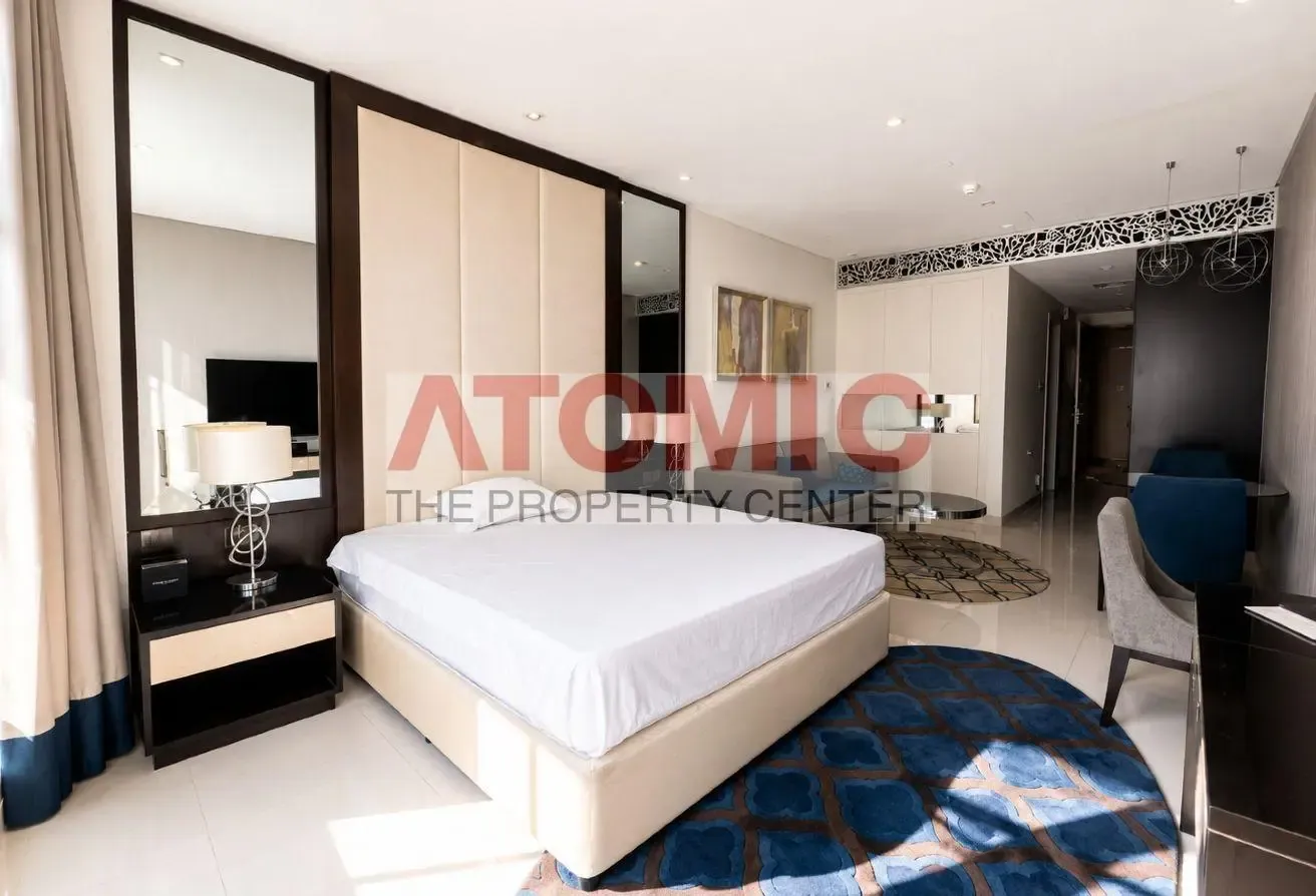 Burj View I Spacious Studio Apartment I Large Size