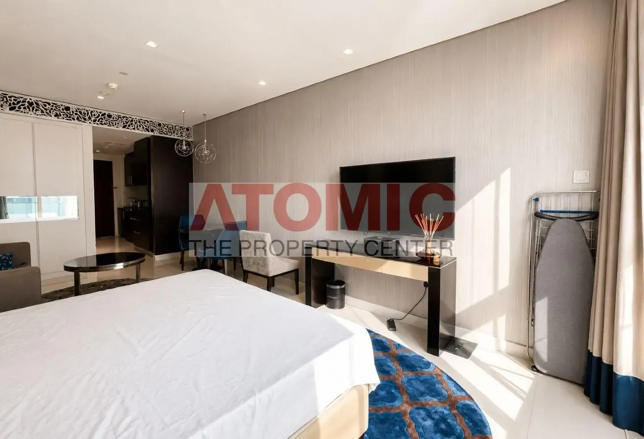 Burj View I Spacious Studio Apartment I Large Size