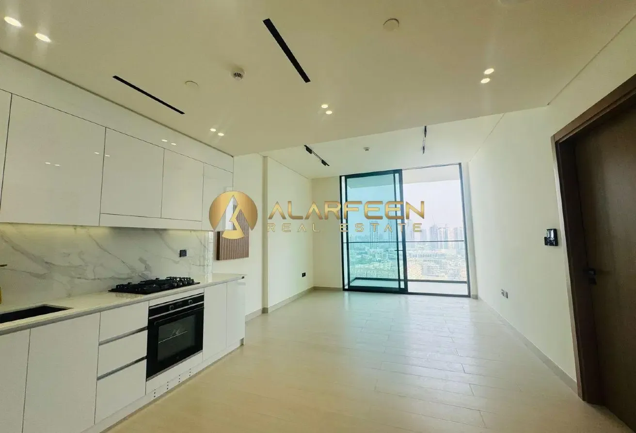 Skyline View 1BR | Binghatti Azure | Balcony