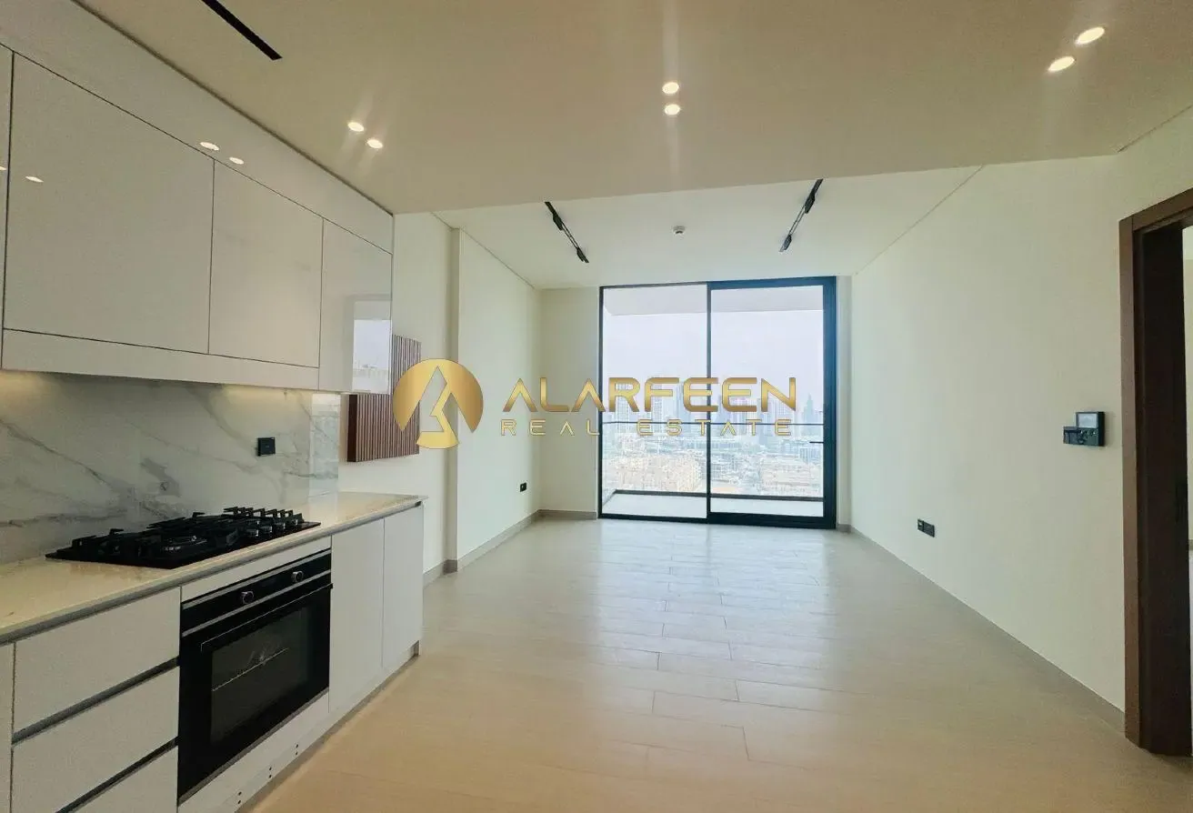Skyline View 1BR | Binghatti Azure | Balcony