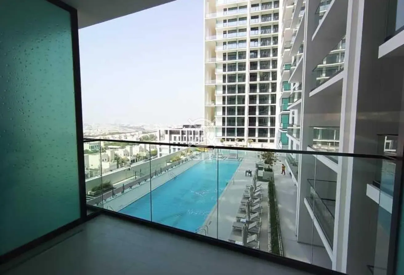 Unfurnished |Pool View|Equipped Kitchen