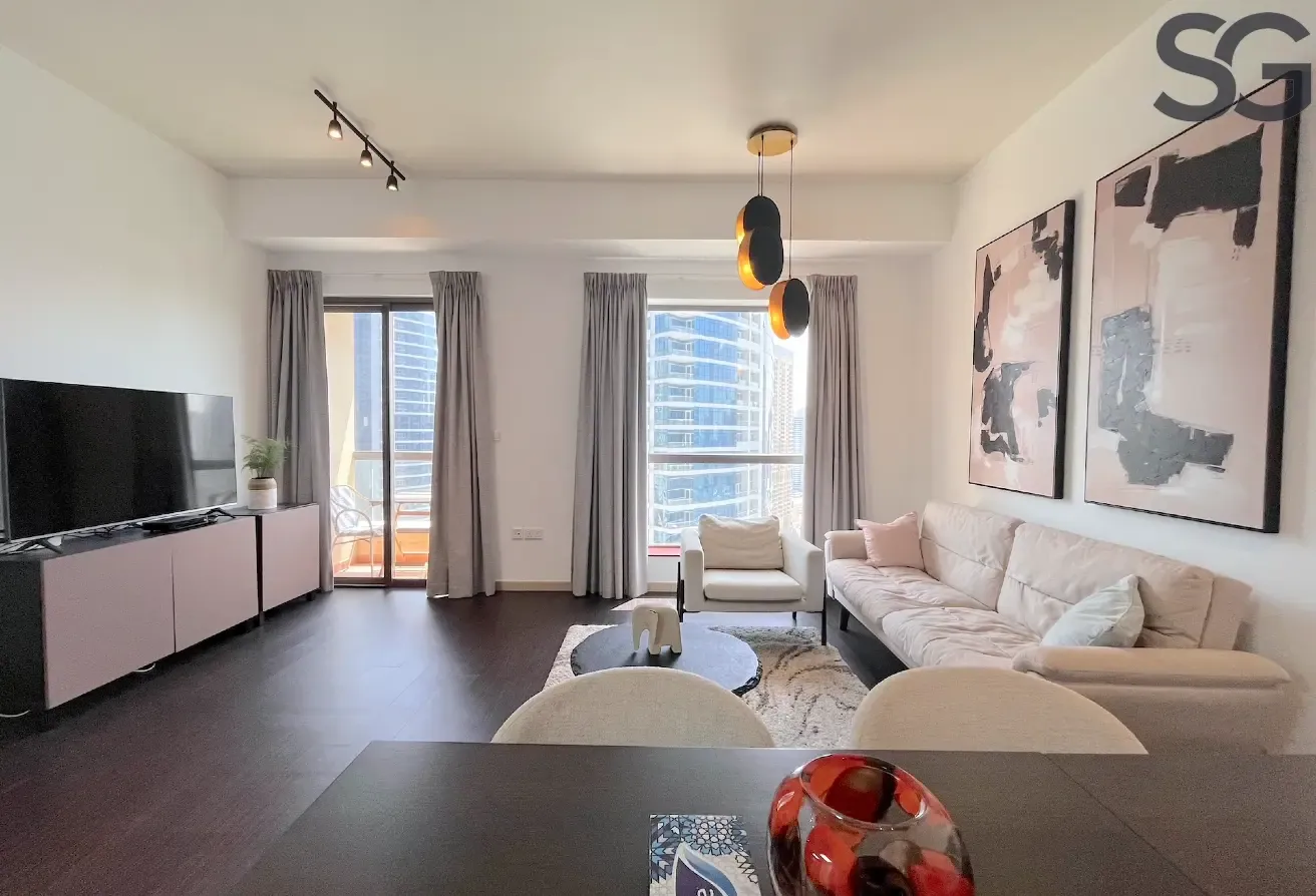Furnished 1-Bedroom | High Floor | Marina View