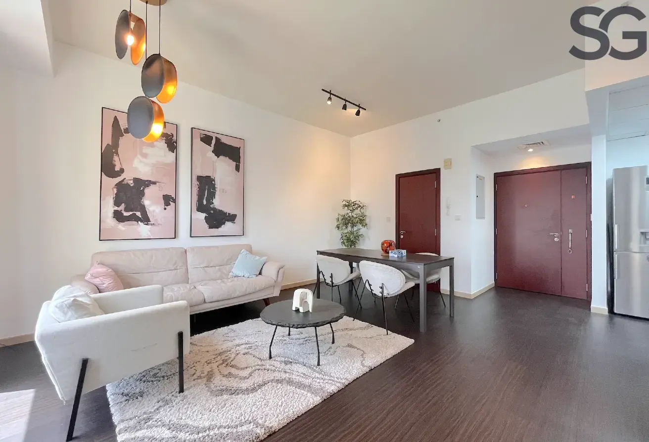 Furnished 1-Bedroom | High Floor | Marina View