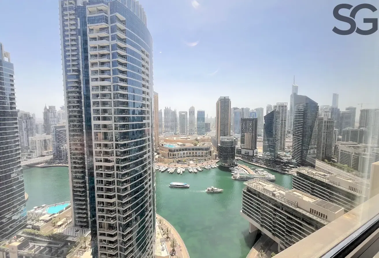 Furnished 1-Bedroom | High Floor | Marina View
